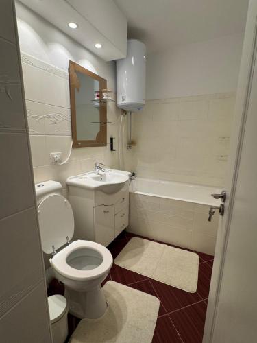 Koupelna v ubytování Zen apartments