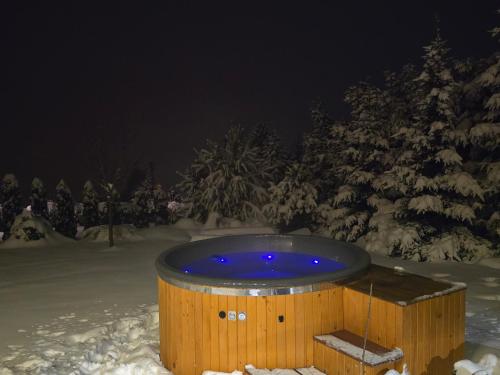 Zawoja hrabkowa Jastrzębowka durante el invierno