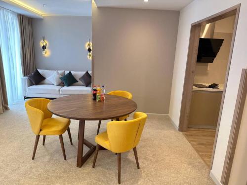 Posezení v ubytování Apart Hotel Istaravshan