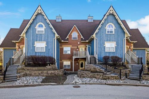 Bygningen som feriehuset ligger i