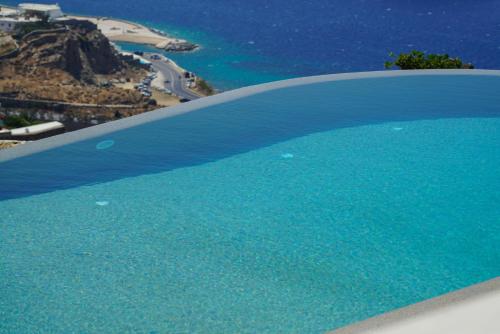 Naturlandskabet i nærheden af villaen