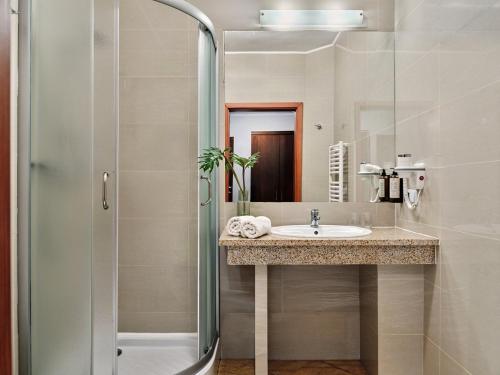 Koupelna v ubytování Hotel Villa Verde Congress & Spa