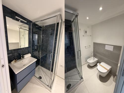 Phòng tắm tại Loft Civico 80 Near Olbia