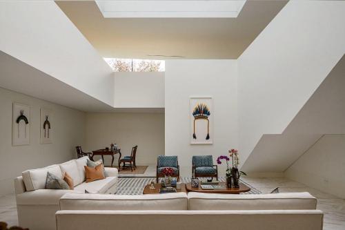 Ένα ή περισσότερα κρεβάτια σε δωμάτιο στο Capim Limão Country House