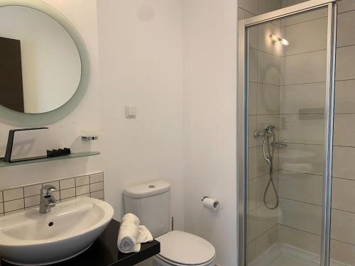 Et badeværelse på Casa de Cabo Verde