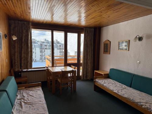 Studio Sud/Ouest, 3 lits, au pied des pistes à Tignes