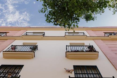 Quiet Terrace in Triana close to the river