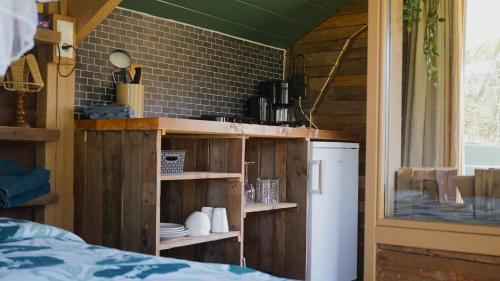 Postel nebo postele na pokoji v ubytování Camping Ont Moeten - Waterflow