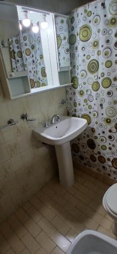 Phòng tắm tại San bernardo Duplex Villa Damasco