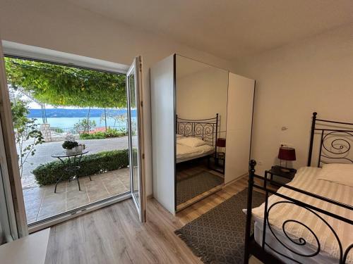 Postel nebo postele na pokoji v ubytování New! Apartment Complex "S"