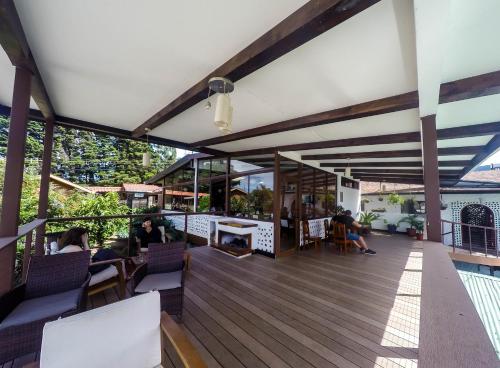 Restavracija oz. druge možnosti za prehrano v nastanitvi Camino Verde B&B Monteverde Costa Rica