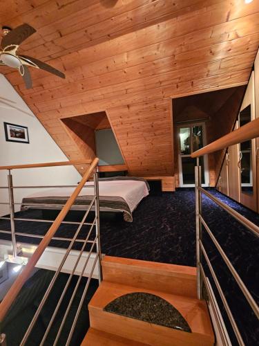 Postel nebo postele na pokoji v ubytování Ferienwohnung Durresi