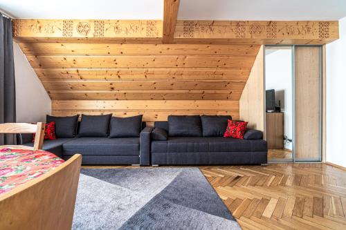 Χώρος καθιστικού στο Apartament Floryda APARTZAKOP