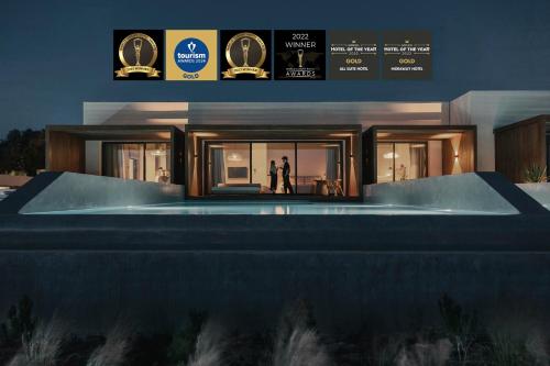 Πιστοποιητικό, βραβείο, πινακίδα ή έγγραφο που προβάλλεται στο Meraviglia Slow Living