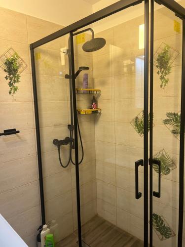 Koupelna v ubytování Crystal