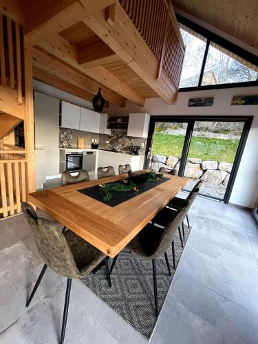 Dapur atau dapur kecil di Les grands Combes