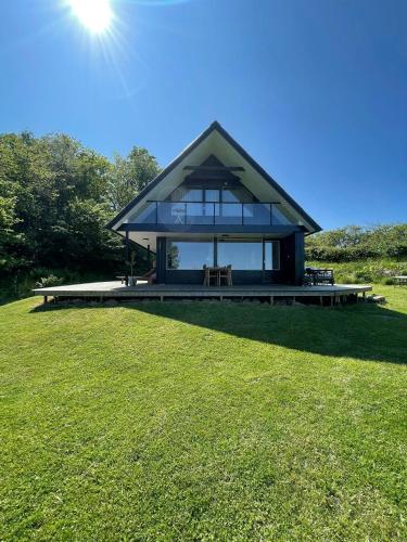 En have udenfor Holiday Home With Sea View In Allinge