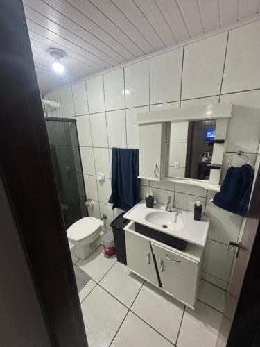 Ванная комната в Casa Família Riese