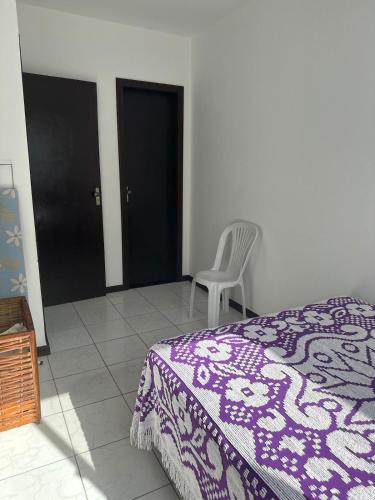 En eller flere senge i et værelse på Casa Azul