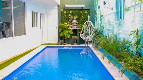 Bazén v ubytování Onzo Yamy nebo v jeho okolí