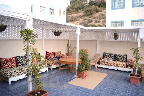 Posezení v ubytování Dar Mojo