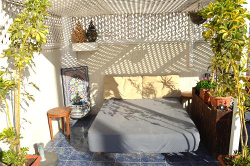 Postel nebo postele na pokoji v ubytování Dar Mojo