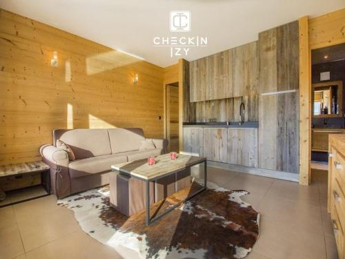 Studio cabine cosy Megève parking gratuit