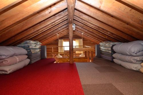 Χώρος καθιστικού στο Hakuba Haven Lodge