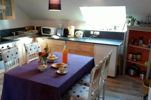 Køkken eller tekøkken på La Reine des Prés