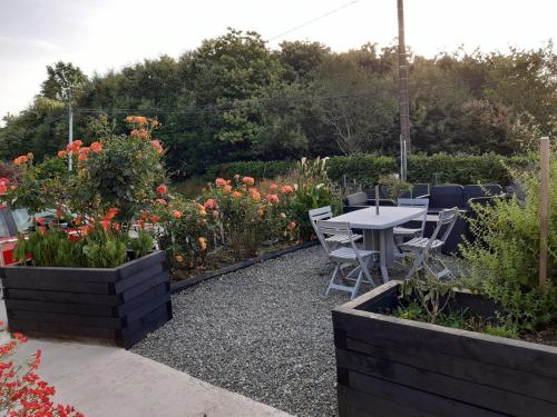 Κήπος έξω από το Logement Rieux À 6 Km De Redon