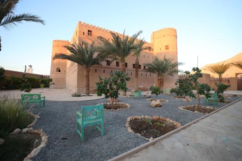 Byggingin sem hótelið er í