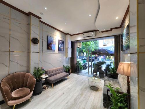 Posezení v ubytování Ancient Luxury Hotel