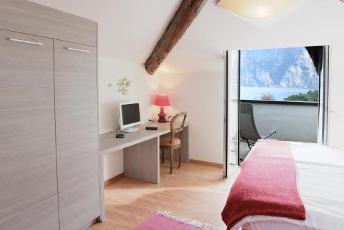 Postel nebo postele na pokoji v ubytování Velòra