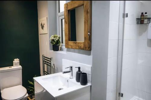 Et badeværelse på The Bolt Hole