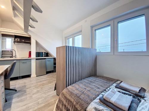 Una cocina o cocineta en Illkirch-issime 3 - Neuf - Tram - Proche centre-ville - Moderne