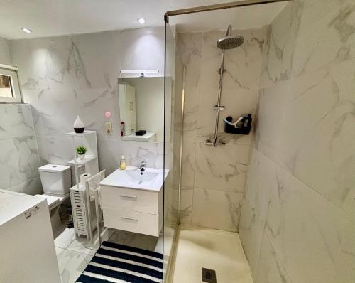 Un baño de Le Havre de Laplaigne