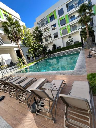 La pileta dentro o cerca de Résidence Natura Living