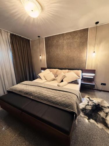 Postel nebo postele na pokoji v ubytování Koliba 22