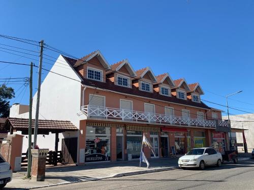 Bygningen som lejlighedshotellet ligger i