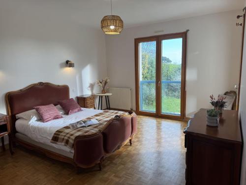 Postel nebo postele na pokoji v ubytování Holiday Home Brise Marine by Interhome