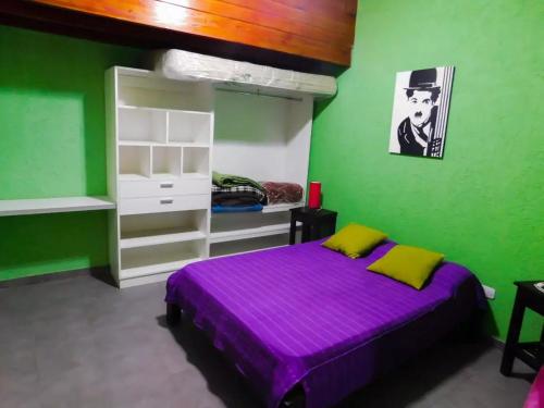 Postel nebo postele na pokoji v ubytování Complejo Carola