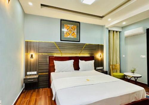 Voodi või voodid majutusasutuse KOL Résidence toas