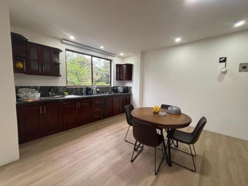 Kuchyň nebo kuchyňský kout v ubytování Carpe Diem Palora