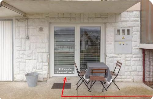 Patio nebo venkovní prostory v ubytování Apartments Žnidar