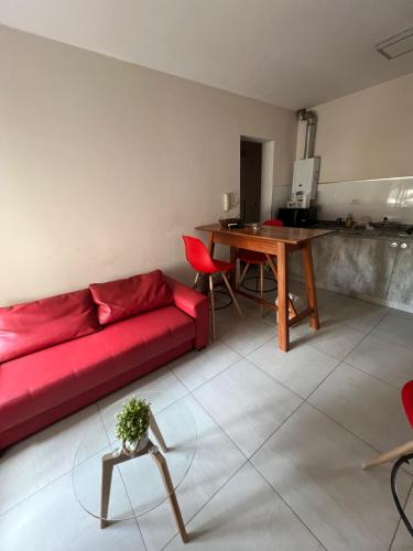 Posezení v ubytování Portal de la Cañada