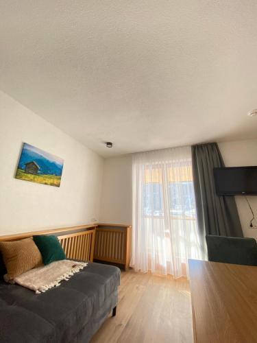 Ένα ή περισσότερα κρεβάτια σε δωμάτιο στο Haus am Rua