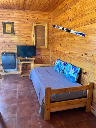 Una televisión o centro de entretenimiento en Terrazas de Uspallata