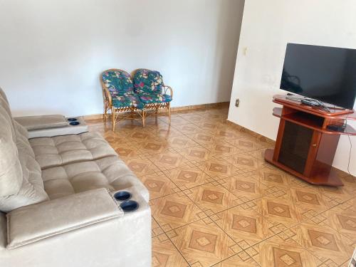 TV/trung tâm giải trí tại Casa aconchegante