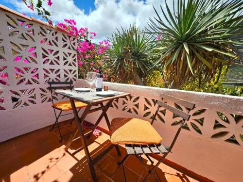 En balkon eller terrasse på Casa Lara