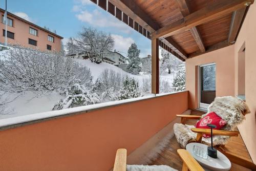 Το Emotional House in St Moritz Cresta BoB τον χειμώνα